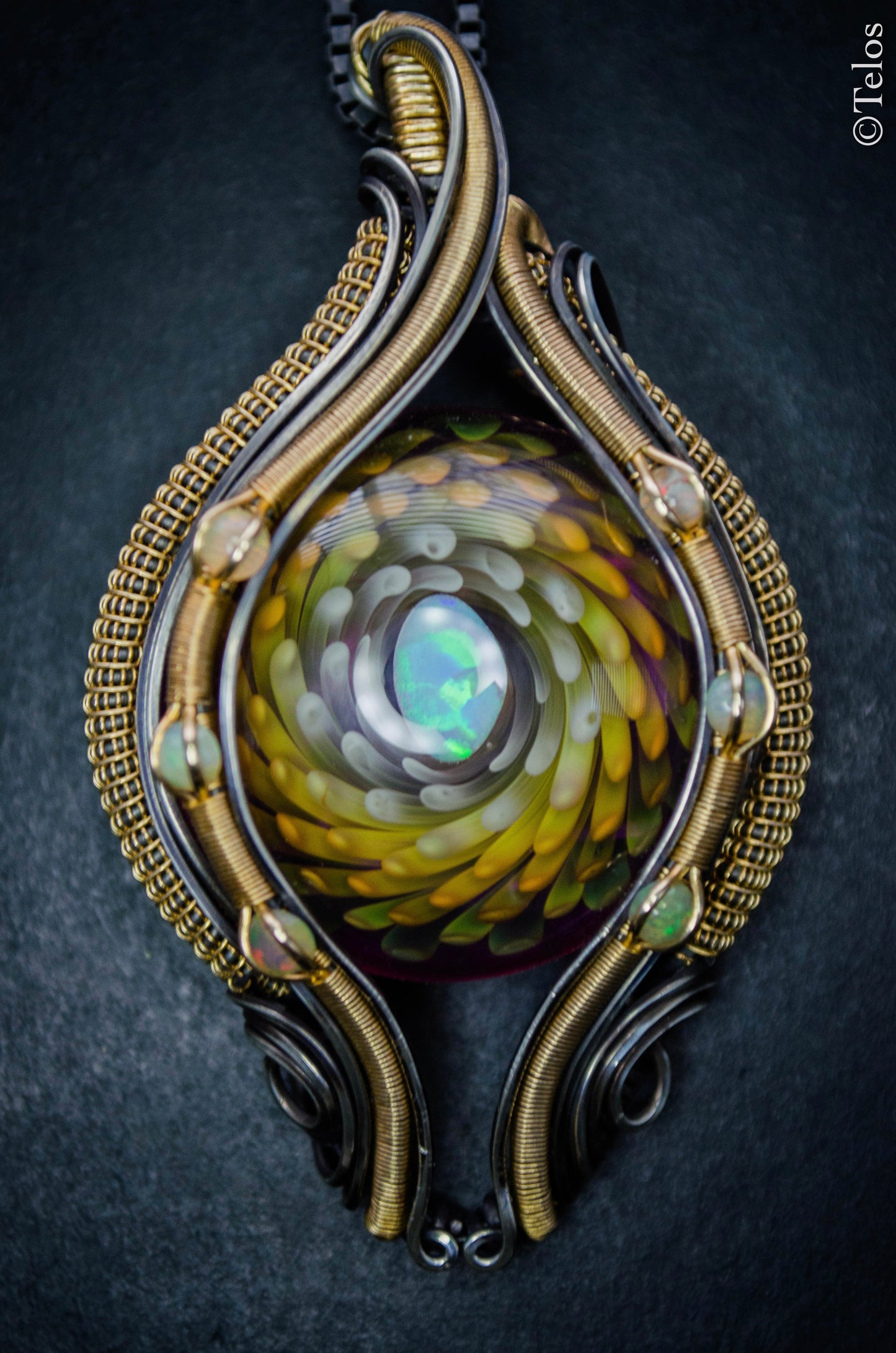 Solar Dragon Necklace