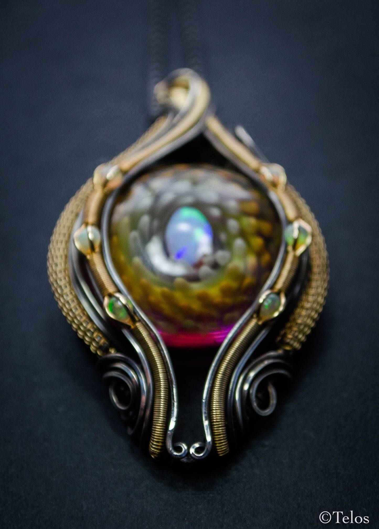 Solar Dragon Necklace