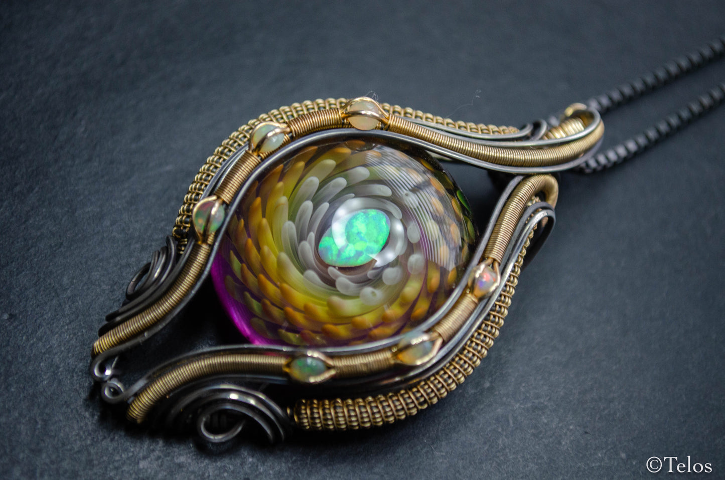 Solar Dragon Necklace