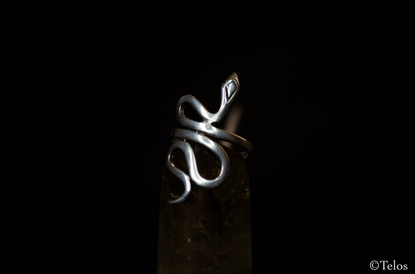 Sterling Silver Snake Ring