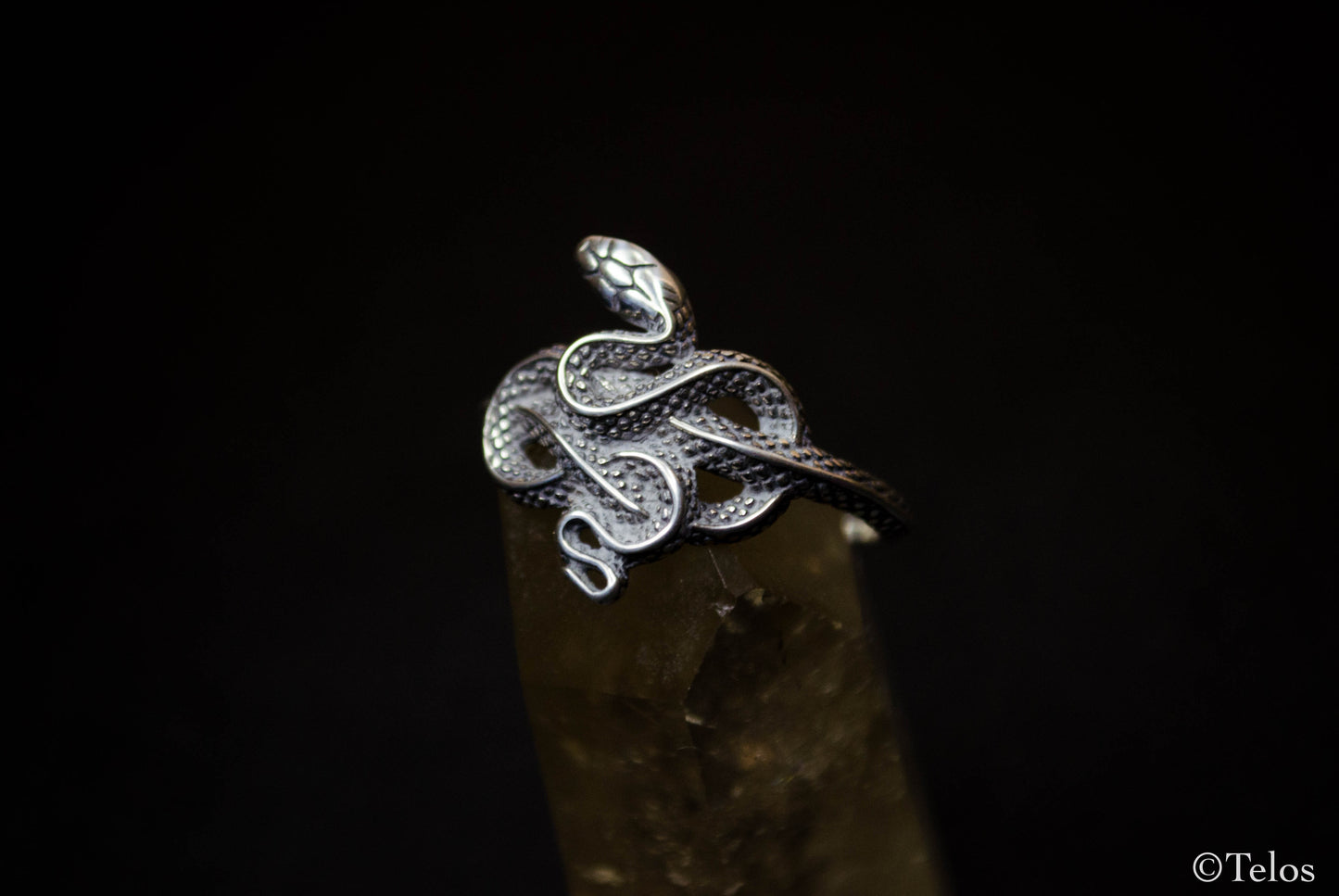 Sterling Silver Snake ring