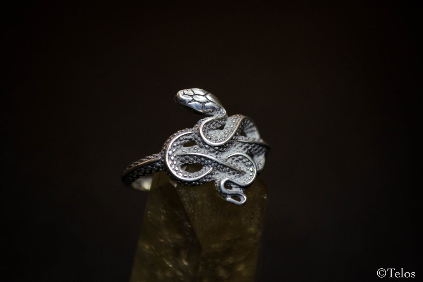 Sterling Silver Snake ring