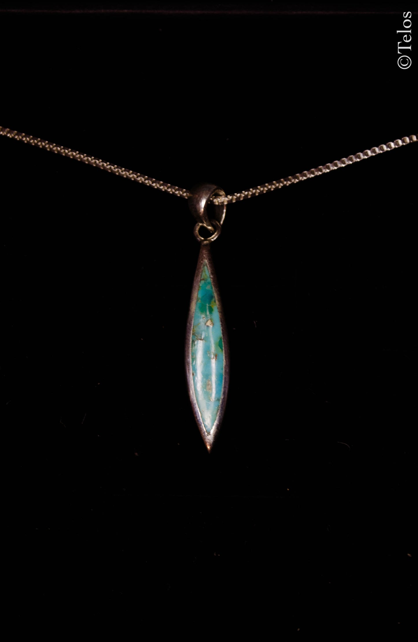 Sterling Silver Turquoise Necklace