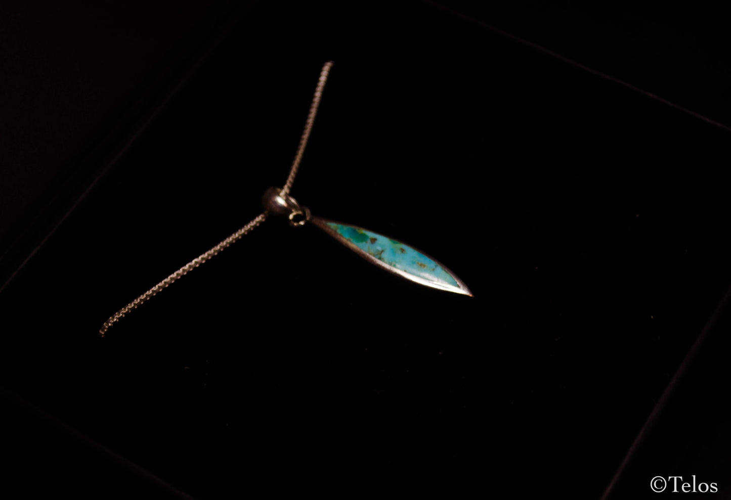 Sterling Silver Turquoise Necklace