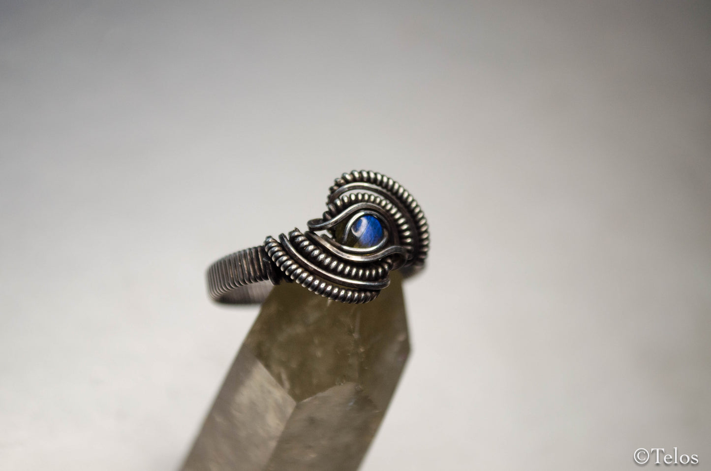 Sterling Silver Labradorite Ring