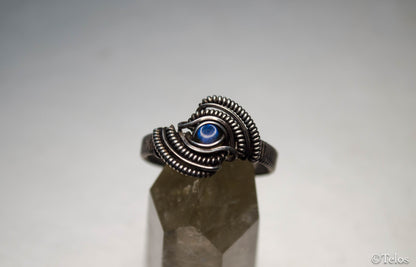 Sterling Silver Labradorite Ring