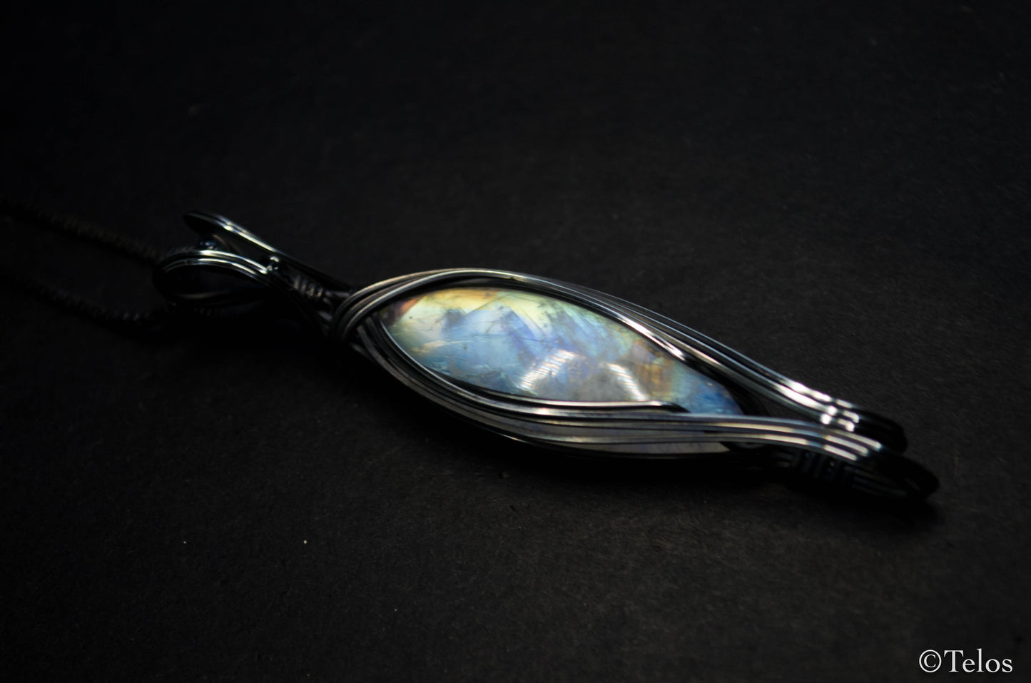 Rainbow Moonstone necklace