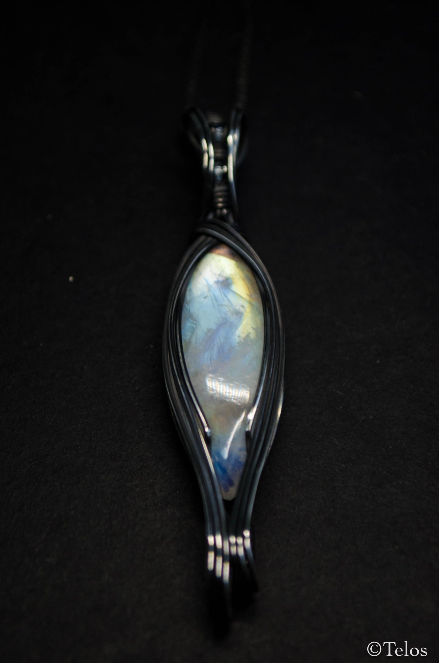 Rainbow Moonstone necklace
