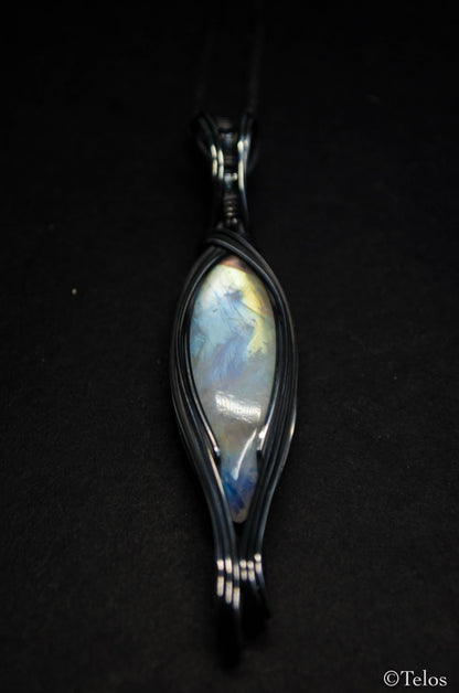 Rainbow Moonstone necklace