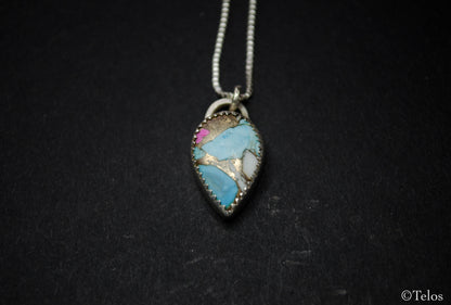 Turquoise Silver Necklace