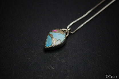 Turquoise Silver Necklace