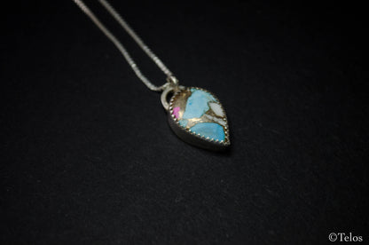 Turquoise Silver Necklace