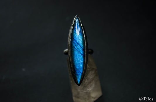 Sterling Silver Labradorite Ring